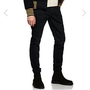 Rag & Bone Black Skinny Jeans Fit 1